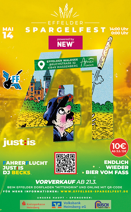 Flyer Spargelfest 2026